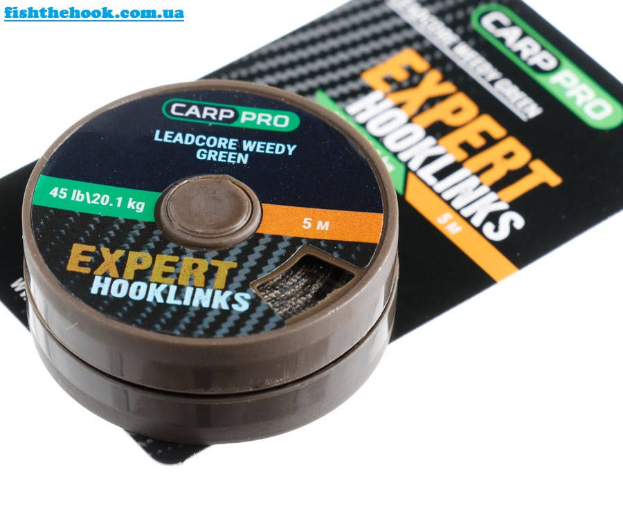 

Ледкор зеленого цвета Carp Pro 5 м 45 lb 20.1кг, Зелёный