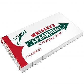 

Жвачка Wrigley's Spearmint упаковка 7*5