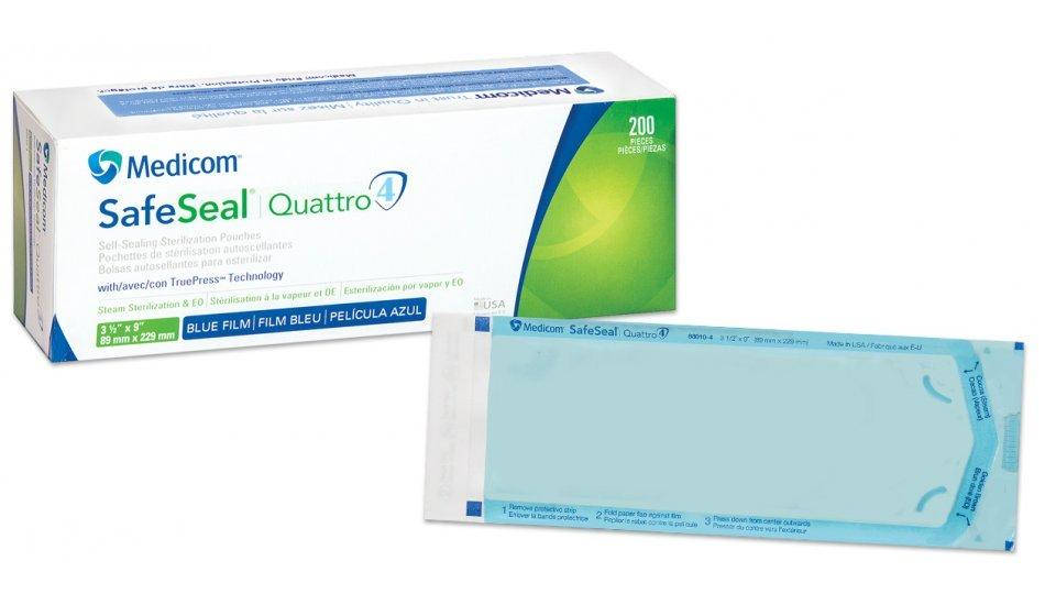

Стерилизационные пакеты самоклеющие 133х254 мм