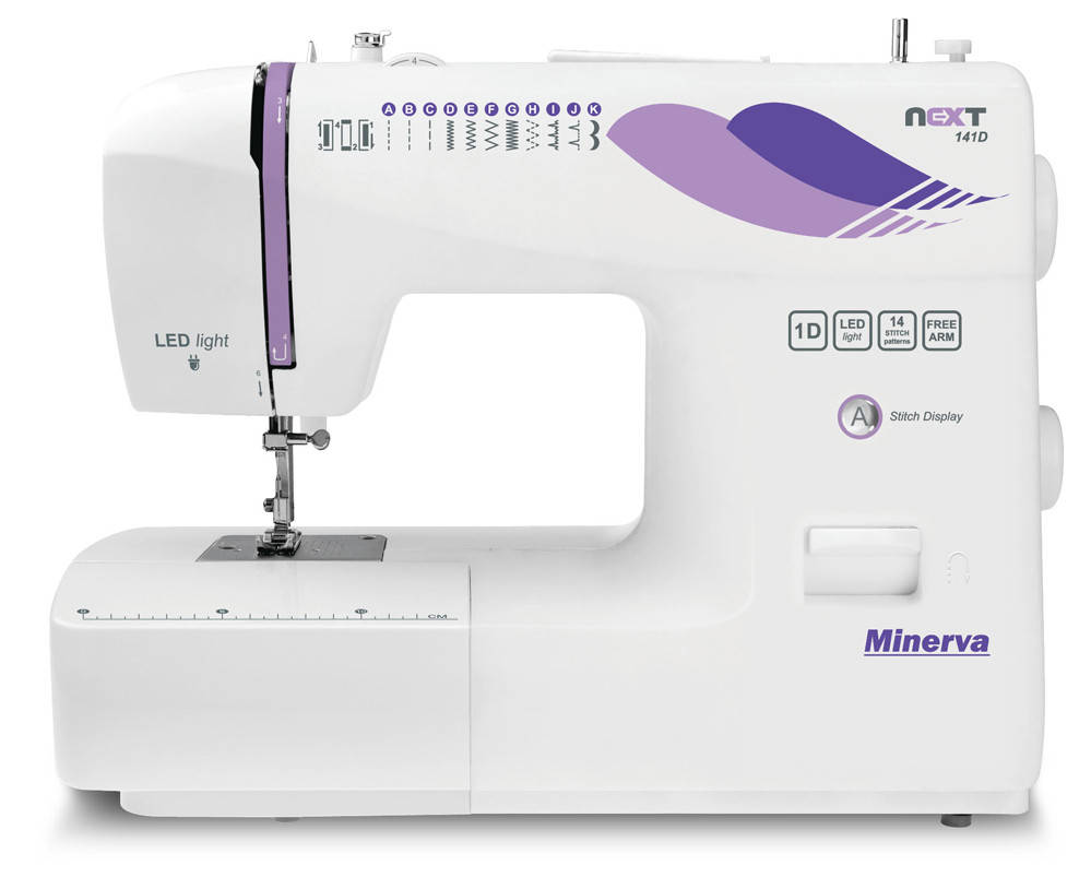 

Электромеханическая швейная машина Minerva NEXT 141D