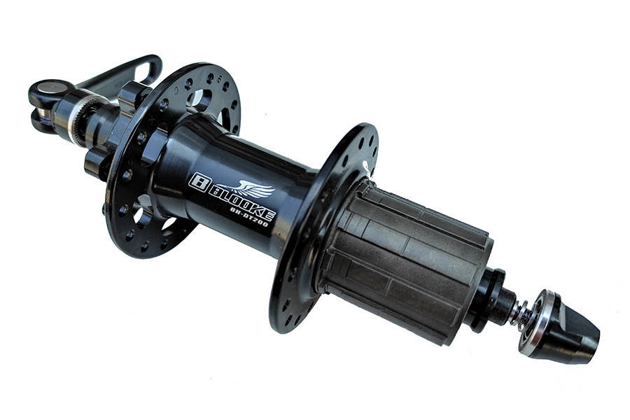 

Втулка велосипедная задняя Blooke BH-DT200, Промы, disk, кассета, 32 сп.