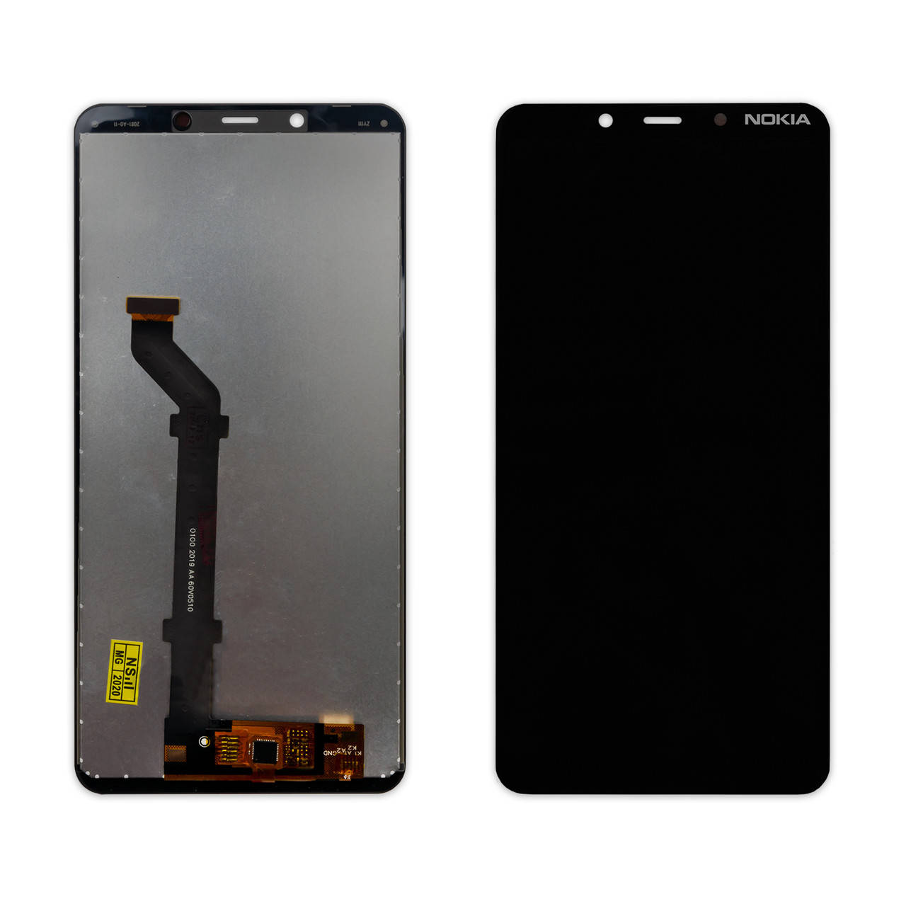 

Дисплей NOKIA 3.1 Plus (TA-1104) с черным тачскрином, Черный