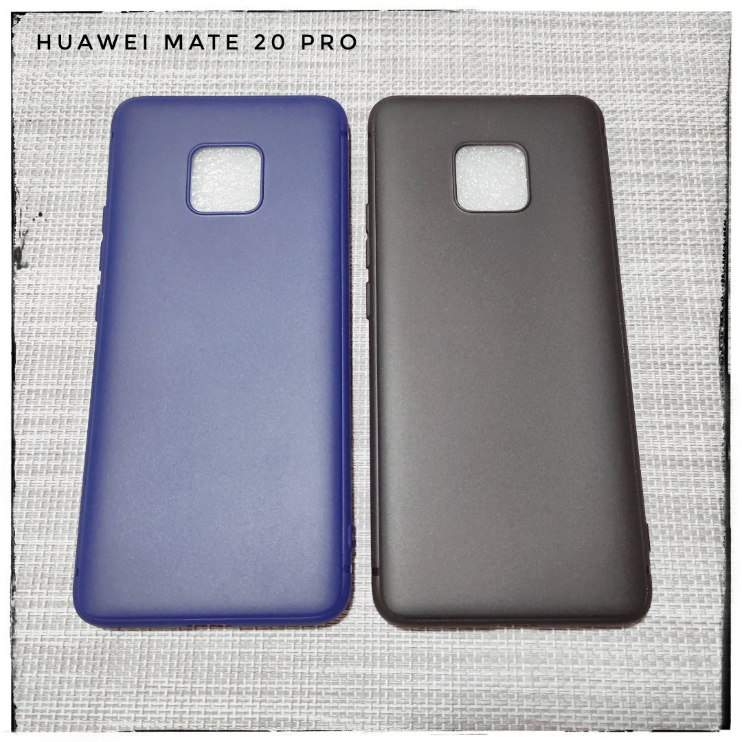 

Тонкий матовый чехол бампер типа "cafele" для Huawei Mate 20 Pro, Черный