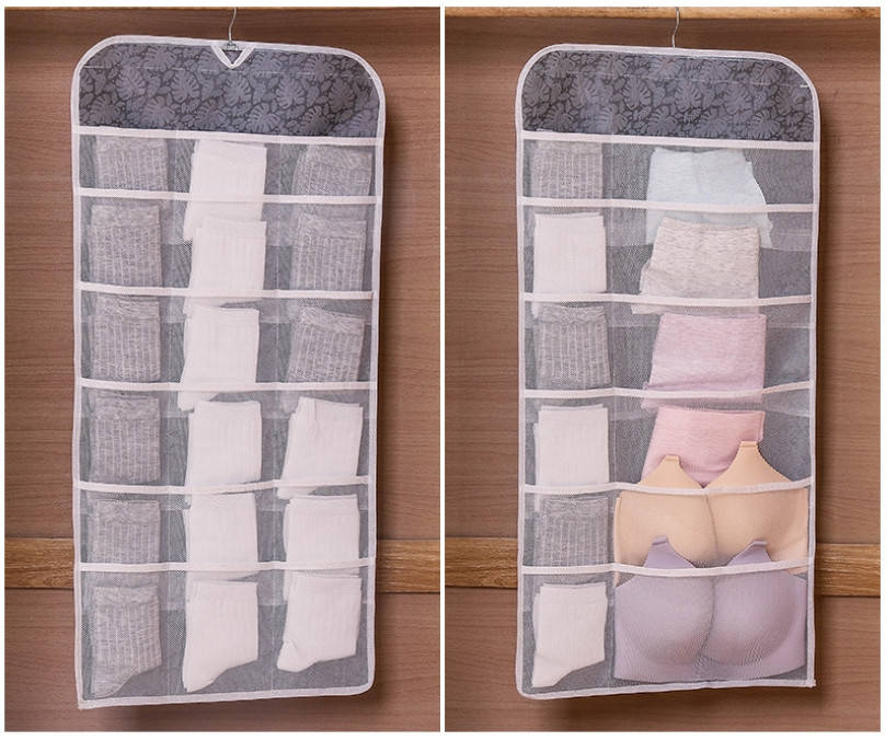 

Органайзер для нижнего белья 30 ячеек, Серый