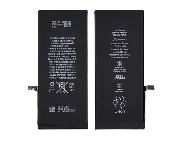 

Батарея аккумулятор Apple iPhone 6s Plus (3,82 V, 2750 mAh) 616-00042 АКБ