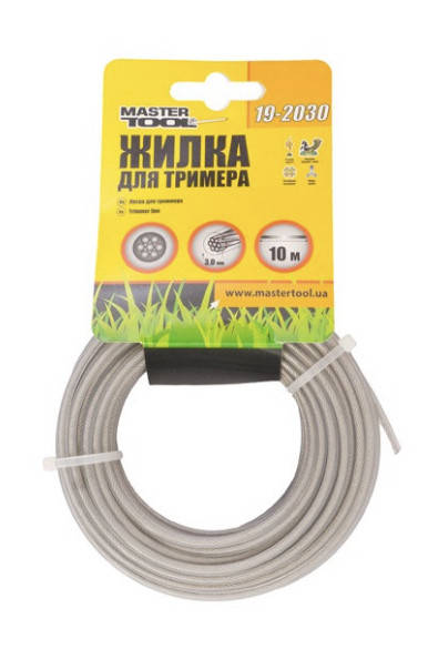 

Леска для триммера со стальным сердечником 3,0 мм* 10 м, "круг" MASTERTOOL 19-2030