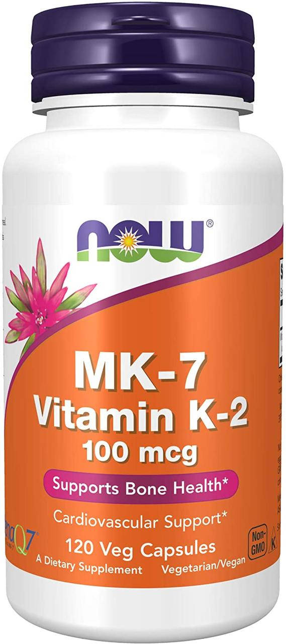

Now Foods MK-7 Vitamin K-2 100mcg 120 капсул