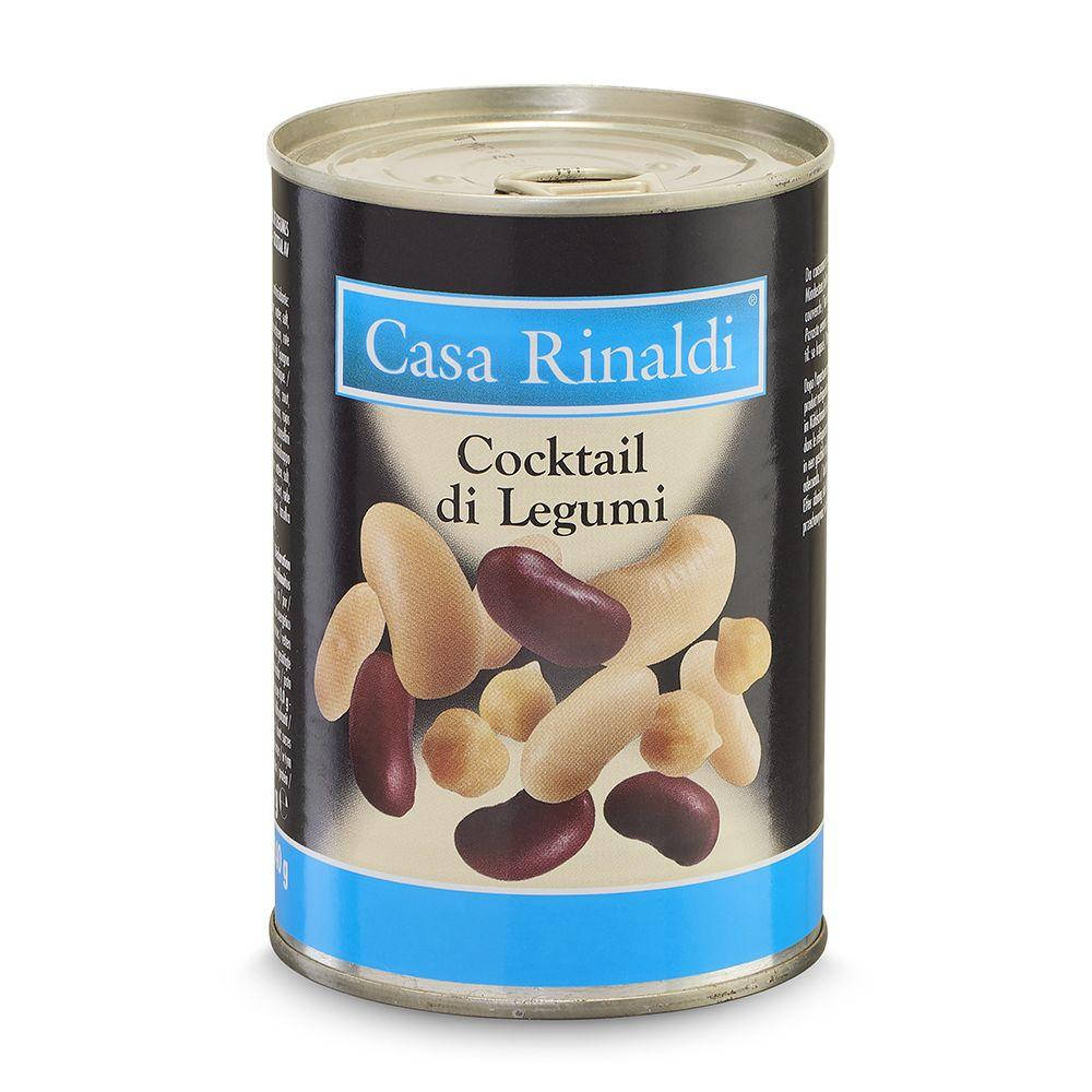 

Смесь бобовых Casa Rinaldi (фасоль белая, фасоль красная, чечи, фасоль каннелини) 400г