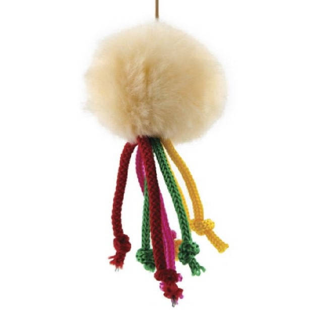 

Игрушка для котов Мячик меховой на резинке ТМ Природа 5см