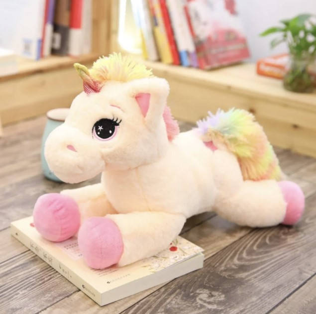 

Пони единорог детская мягкая игрушка My Little Pony 40*30 см розовый плюшевый