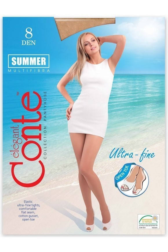 

Колготки женские Conte Summer 8 Open Toe, , bronz