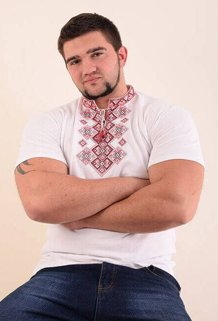 

Трикотажна вишиванка Бажан 3XL