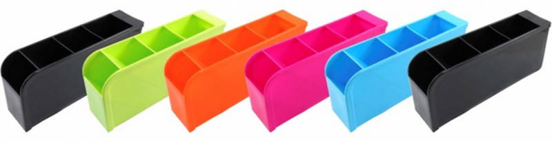 

Подставка для ручек пластик KLERK, ассорти.