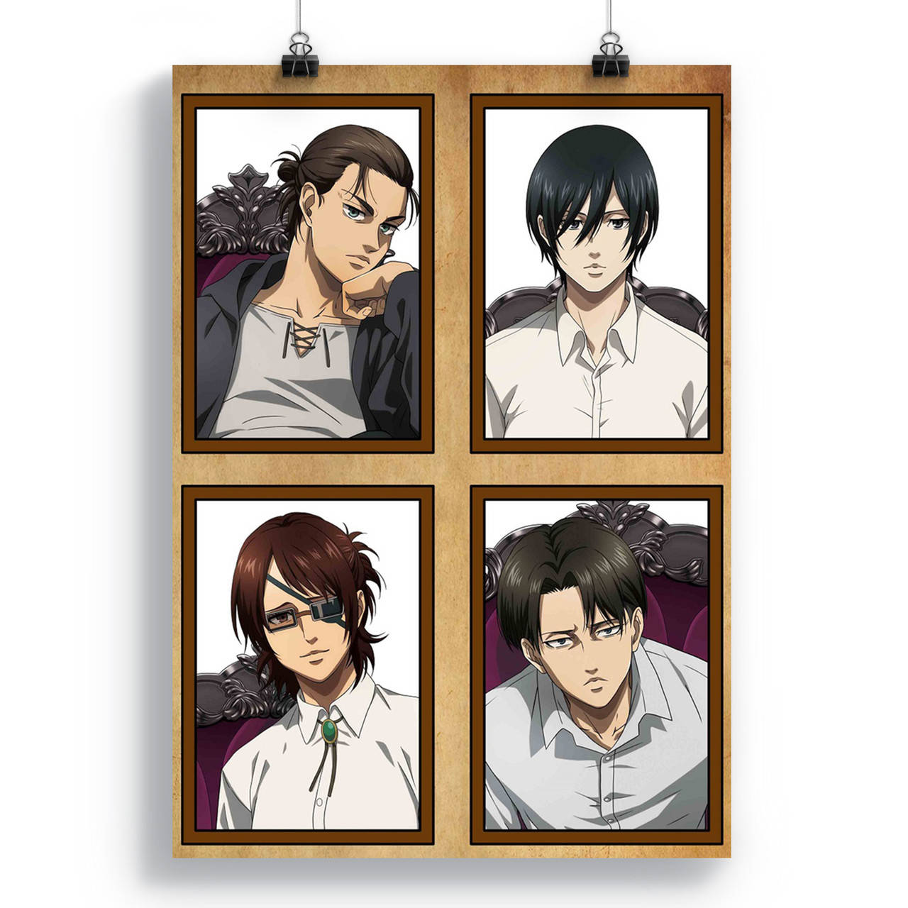 

Плакат Атака титанов | Shingeki no Kyojin 160
