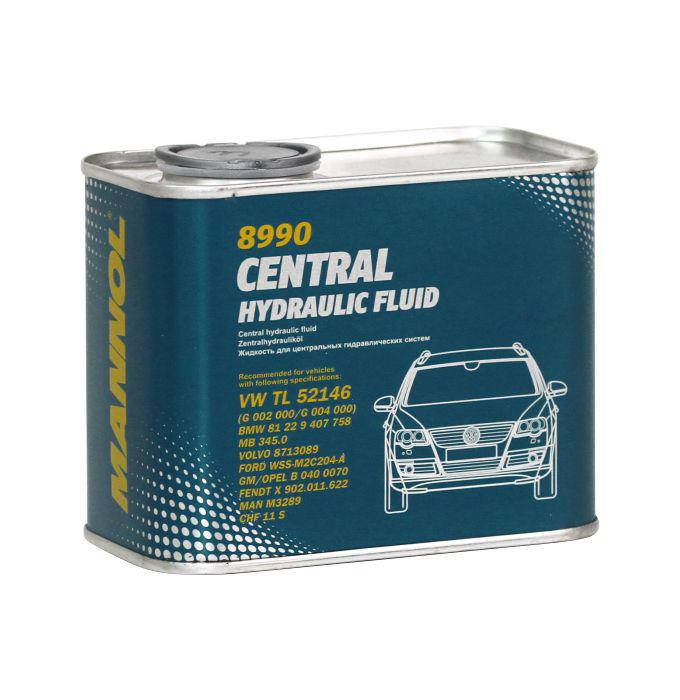 

Масло Mannol 8990 Central Hydraulic Fluid зеленое 0.5л