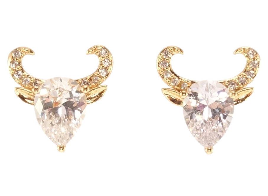 

Серьги Xuping Позолота 18K гвоздики (пусеты) "Телец"