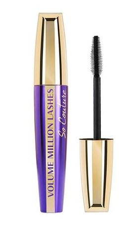 

Тушь для ресниц L'Oreal Volume Million Lashes So Couture So Black объёмная зол-фиол корпус, Черный