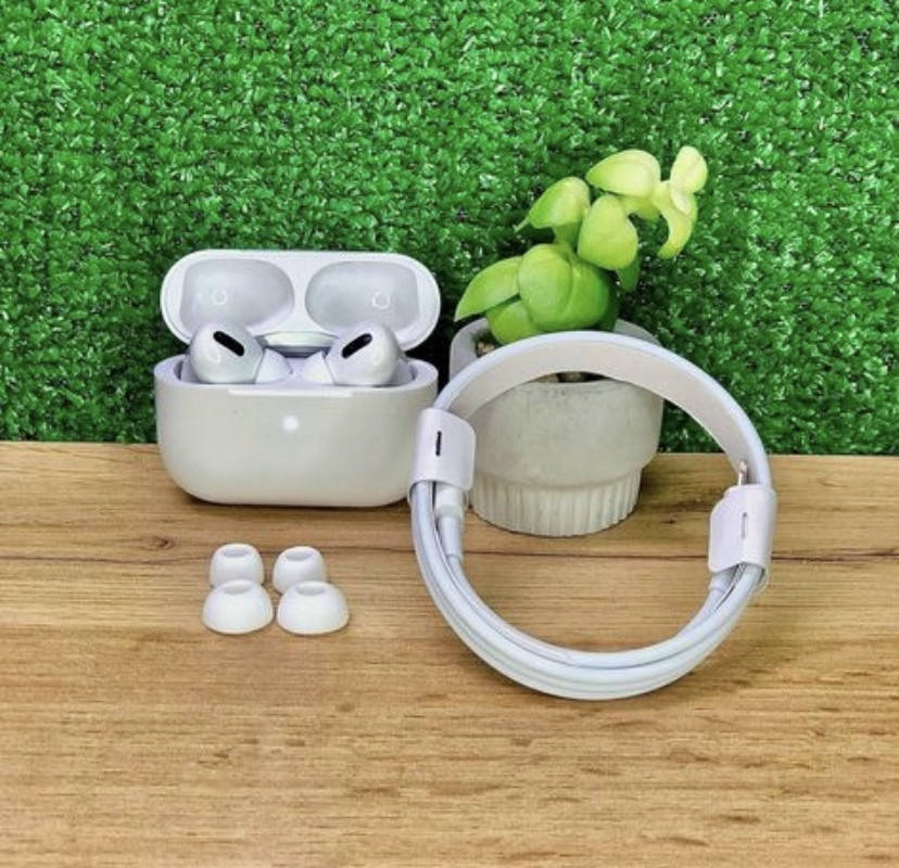 

Apple AirPods Pro | Апл Аирподс Про блютуз наушники bluetooth чип аироха/airoha 1562a, Белый