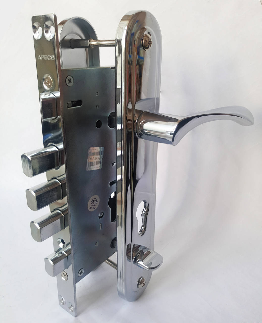 

Замок врезной Apecs T-0523-C-CR-R (Китай)
