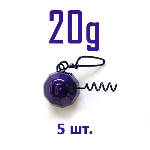 

ШТОПОР ГРАНЁНЫЙ Fanatik цвет: VIOLET 20 г. 5 шт.