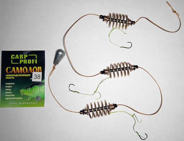 

Готовый монтаж Carp Profi Самолов № 38 (убийца карася)