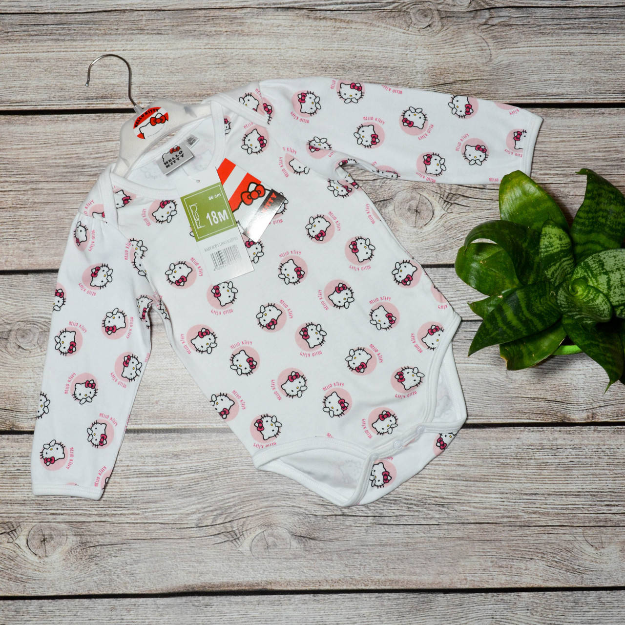

Боди детский на девочку Hello Kitty (Германия) 86