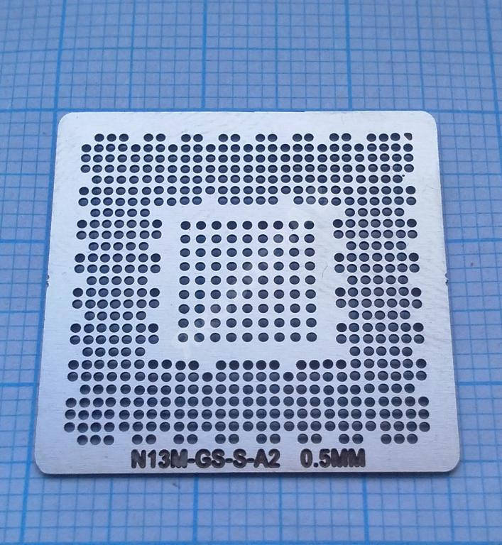 

Трафарет BGA N13M-GS-S-A2,N14P-GV2-SA1, N13PGV2SA2