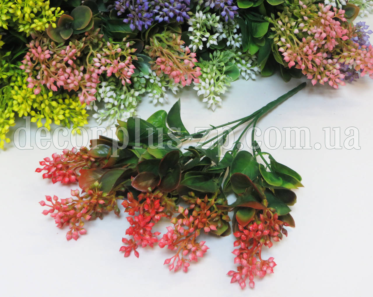 

Букет сирени, коралловый