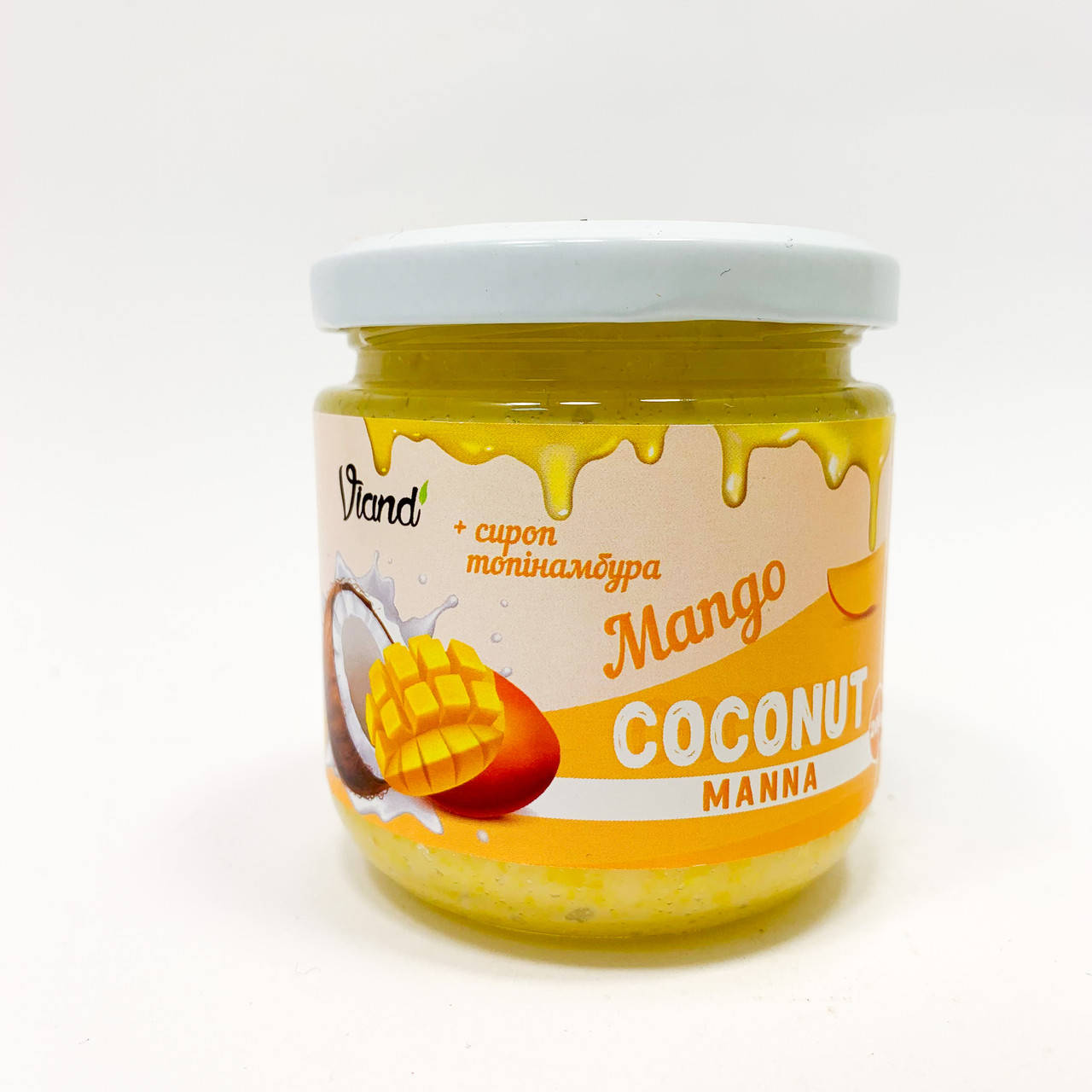 

Кокосовая паста Viand с манго и сиропом топинамбура 200 г