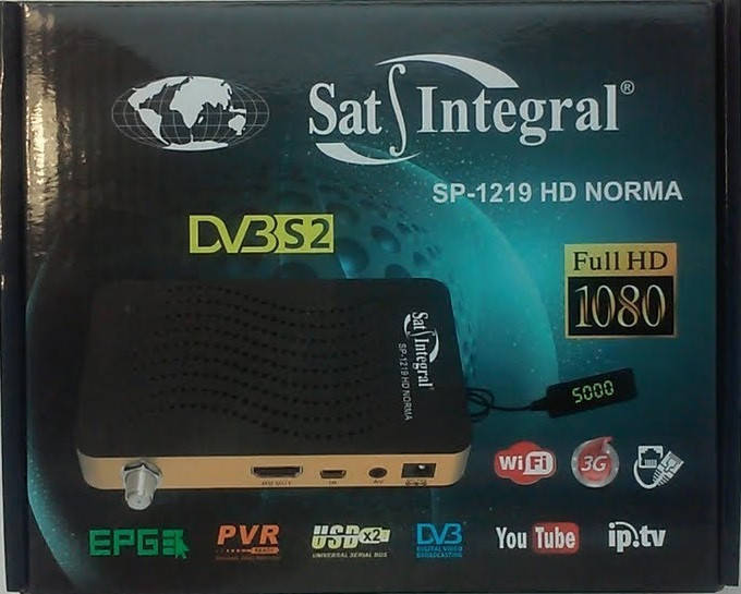 

Комплект Sat-Integral SP-1219 HD NORMA + WI-FI адаптер + бесплатная прошивка!
