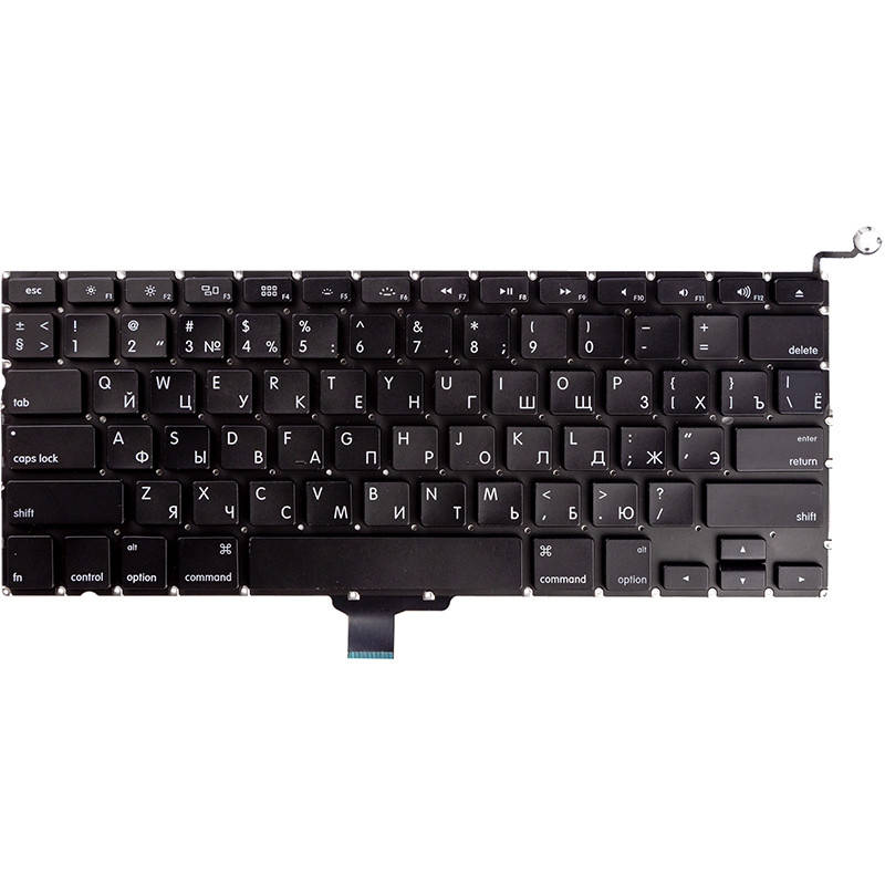 

Клавиатура для ноутбука APPLE MacBook Pro 13" A1278, 2009-2012 черный, без фрейма