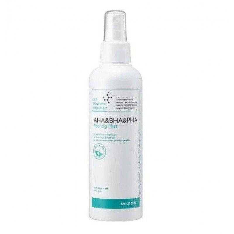 

Очищающий пилинг-спрей с кислотами Mizon AHA-BHA-PHA Peeling Mist 200ml