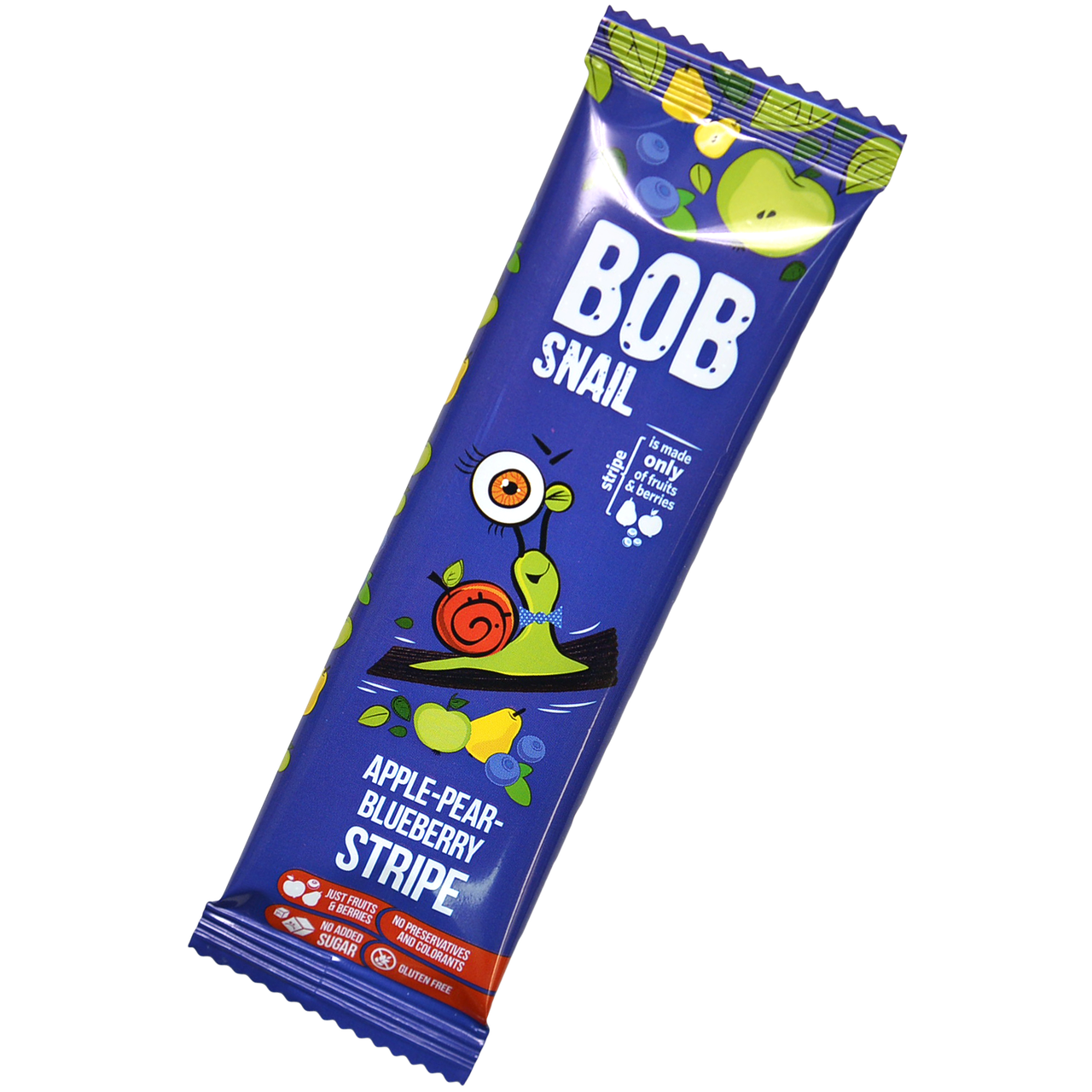 

Конфеты ЧЕРНИКА (14 гр) "BOB SNAIL"(1бокс/30шт)