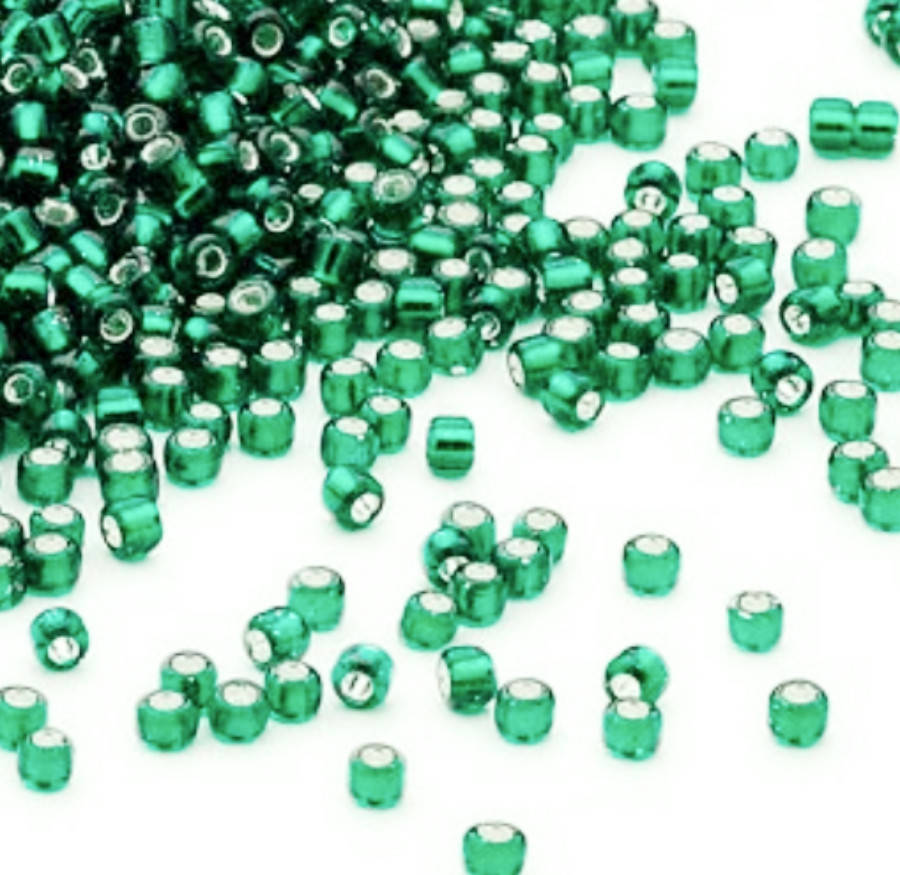 

Бисер Matsono зеленый 1997-29