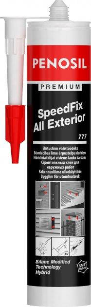 

Клей гибридный Penosil Premium SpeedFix All Exterior 777 290 мл Серый (Н4068)