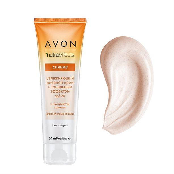 

Avon Nutraeffects Зволожувальний крем з тональним ефектом «Сяйво» SPF20 (50 мл)