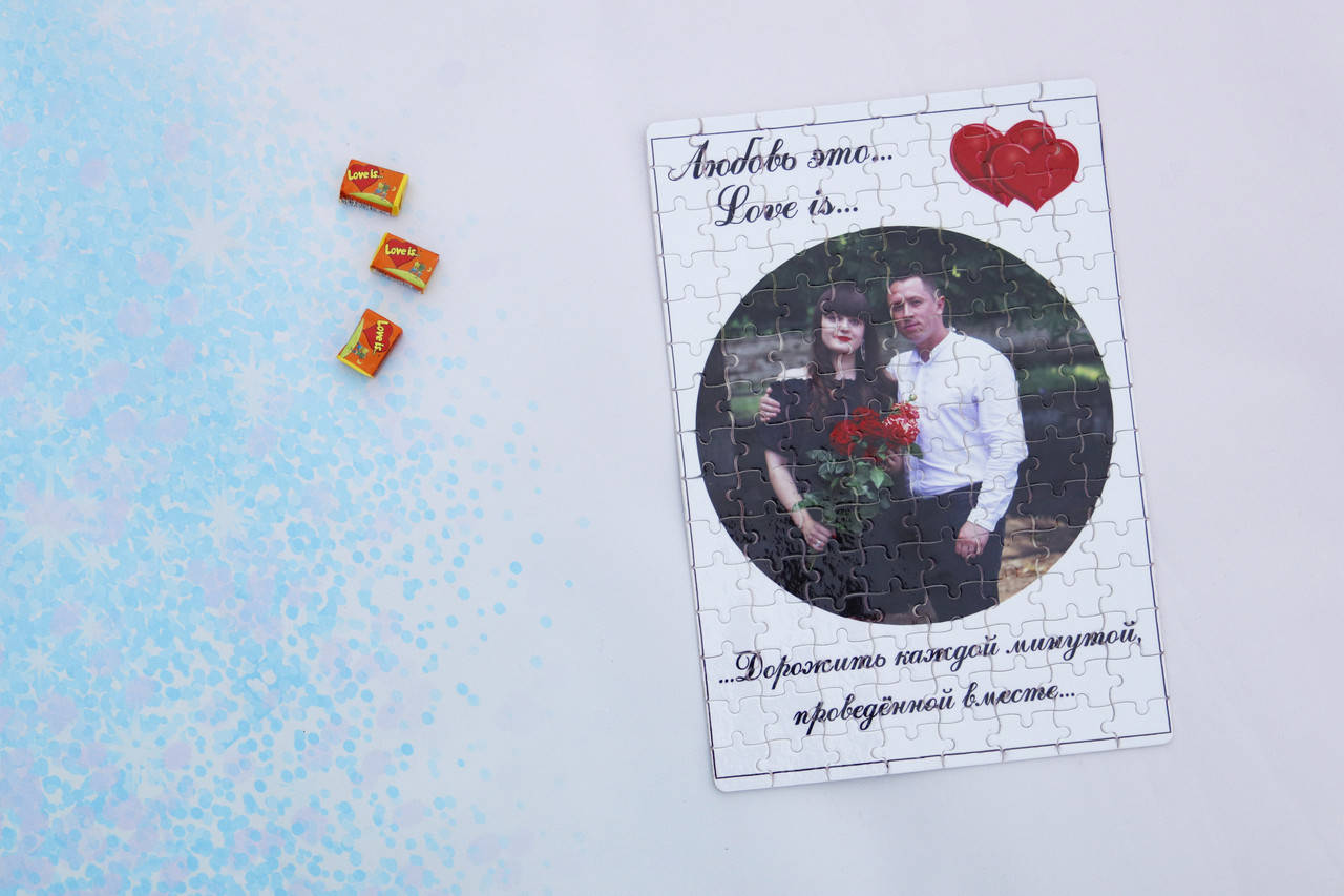 

Фотопазлы Love is.. с вашим фото