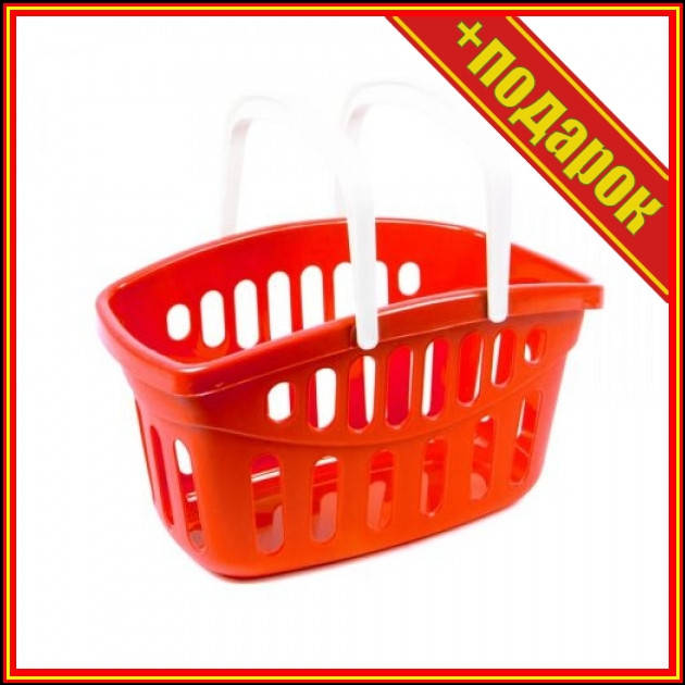 

` Корзинка Для продуктов (красная),Кассовый аппарат для детей,Игрушечная касса,Детские игровые наборы