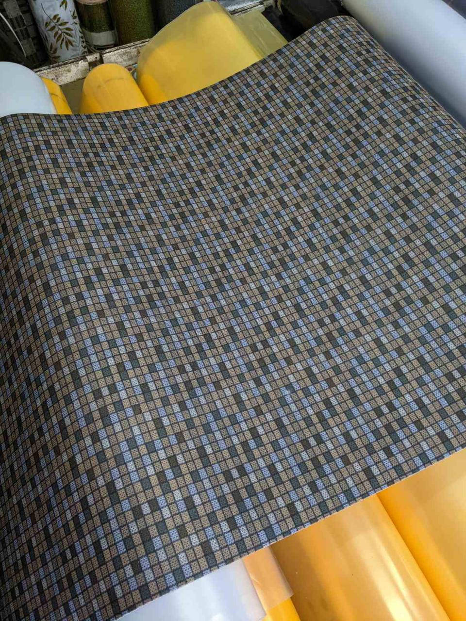 

Коврик велюровый на резиновой основе на метраж 80 см Лего, Синий