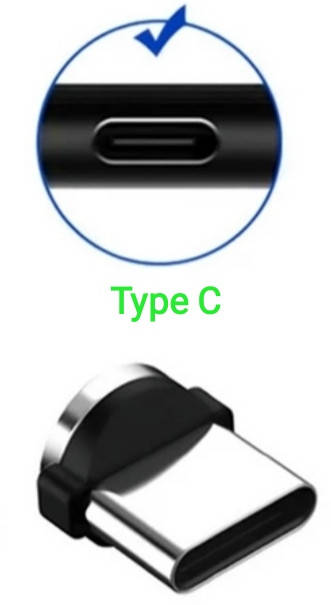 

Коннектор для магнитного кабеля USB. USB Type C.