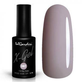 

Гель лак INGARDEN X-GEL (Серо-лиловый) № 087, 8 мл