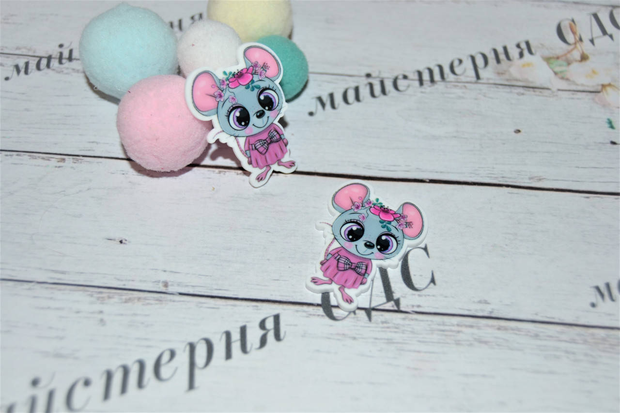 

Планер Мишеня в рожевому 2,5*3,5см