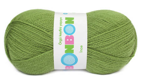 

Nako BonBon Inci зеленое яблоко № 98204, Зелёный