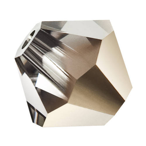 

Хрустальные биконусы Preciosa (Чехия) 3 мм Crystal Starlight Gold, Золотистый
