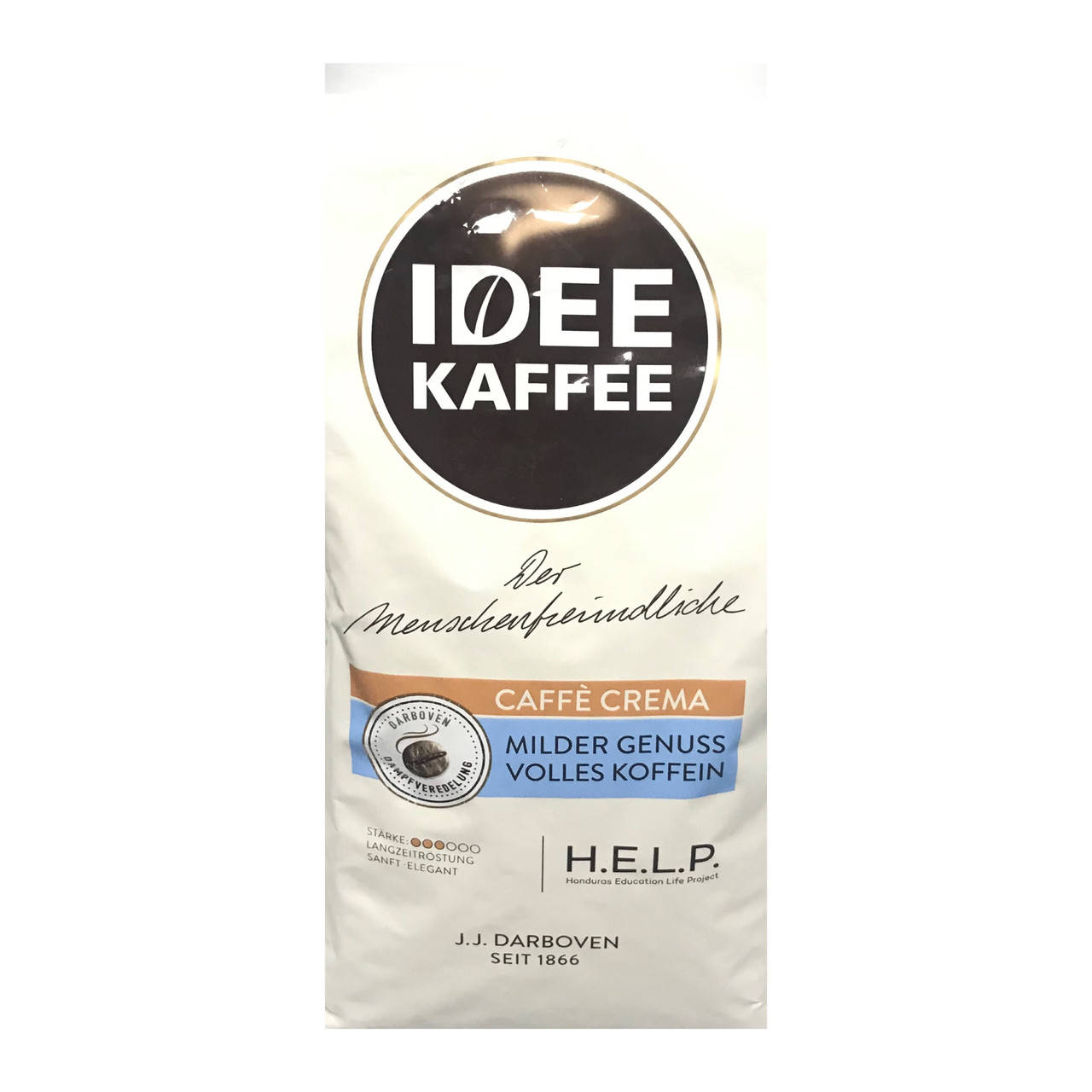 

Кофе зерновой J.J. Darboven Idee Kaffee Crema 1kg