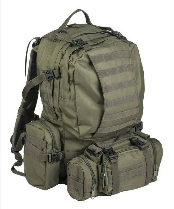 

Рюкзак тактический Mil-Tec defense assembly олива 36л с разгрузкой