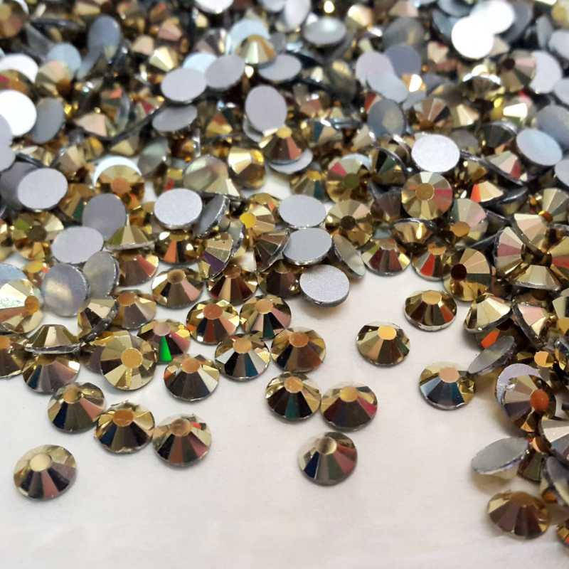 

Ss20 SHINY GOLD premium Non HotFix 1440шт