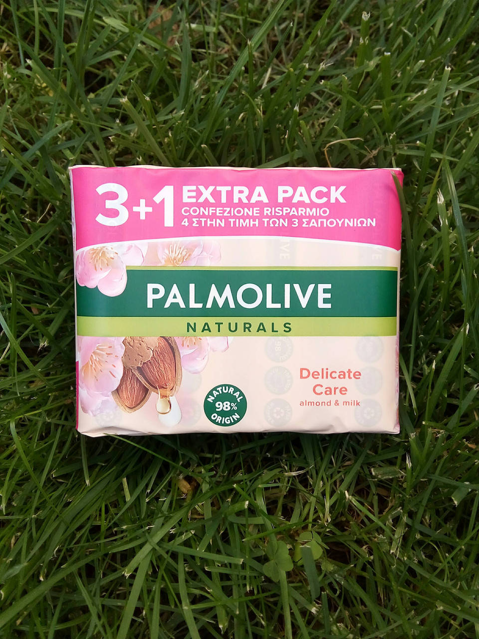 

Мыло для рук Palmolive 3+1 с миндалем и молоком