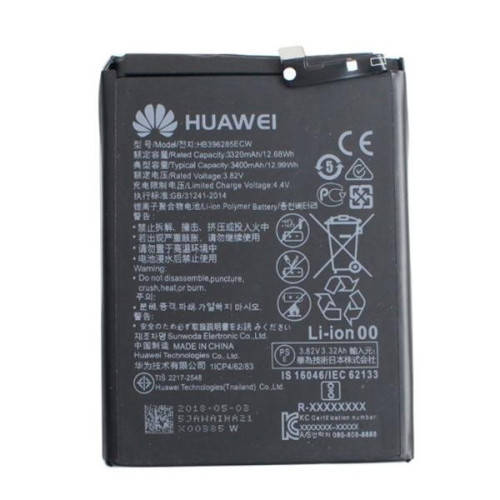 

Аккумулятор HB396285ECW (Li-polymer 3.82V 3400mAh) для мобильного телефона Huawei Honor 10/P20/COL-L29/EML-L09