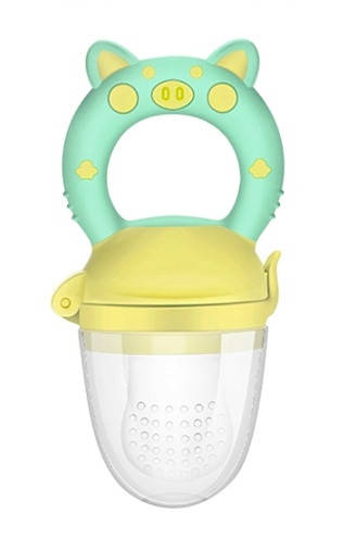 

Ниблер Свинка Желтый+мятный